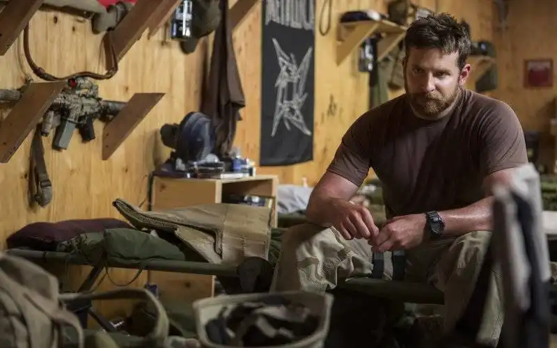 bradley copper in american sniper 