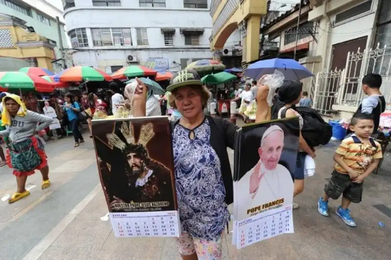 filippine   la visita di papa bergoglio a manila  201