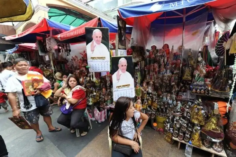 filippine   la visita di papa bergoglio a manila  204