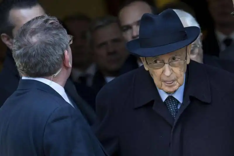 giorgio napolitano foto ansa