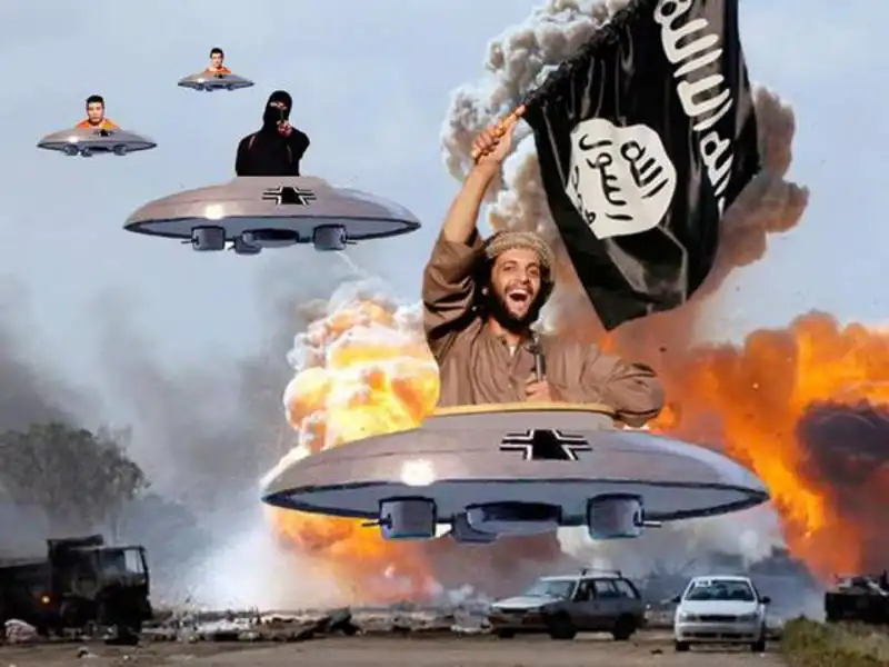 isis con astronave