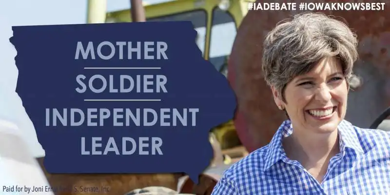 joni ernst madre soldato leader