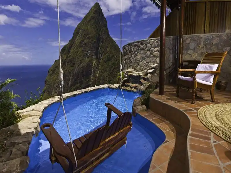 ladera resort, santa lucia 