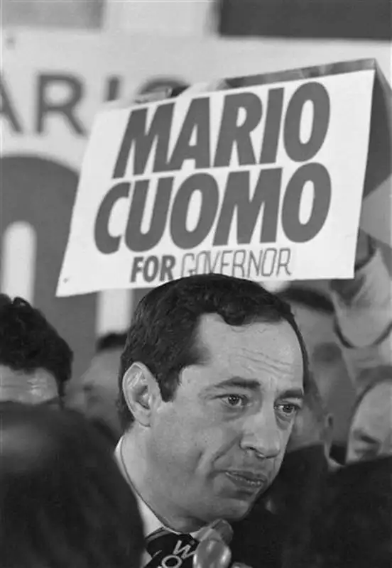 MARIO CUOMO CANDIDATO GOVERNATORE