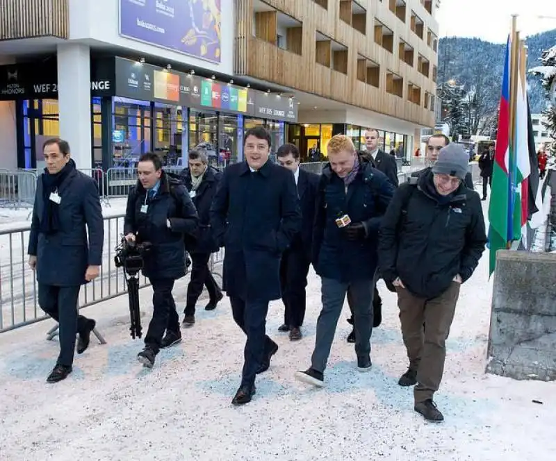 matteo renzi a davos  7