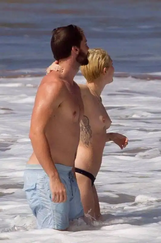 miley e patrick alle hawaii