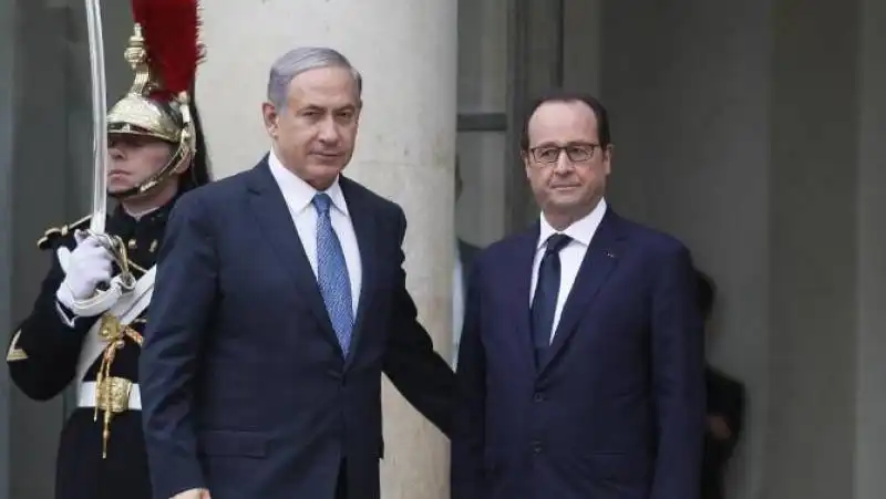 NETANYAHU 
HOLLANDE 
