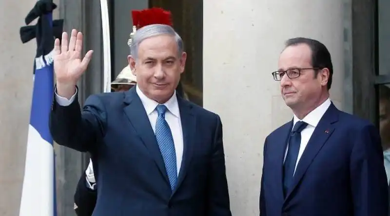 NETANYAHU 
HOLLANDE 
