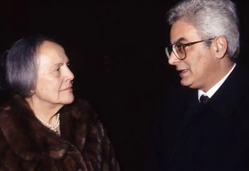 nilde iotti e sergio mattarella 