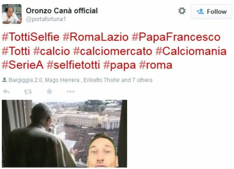 parodie totti selfie 34