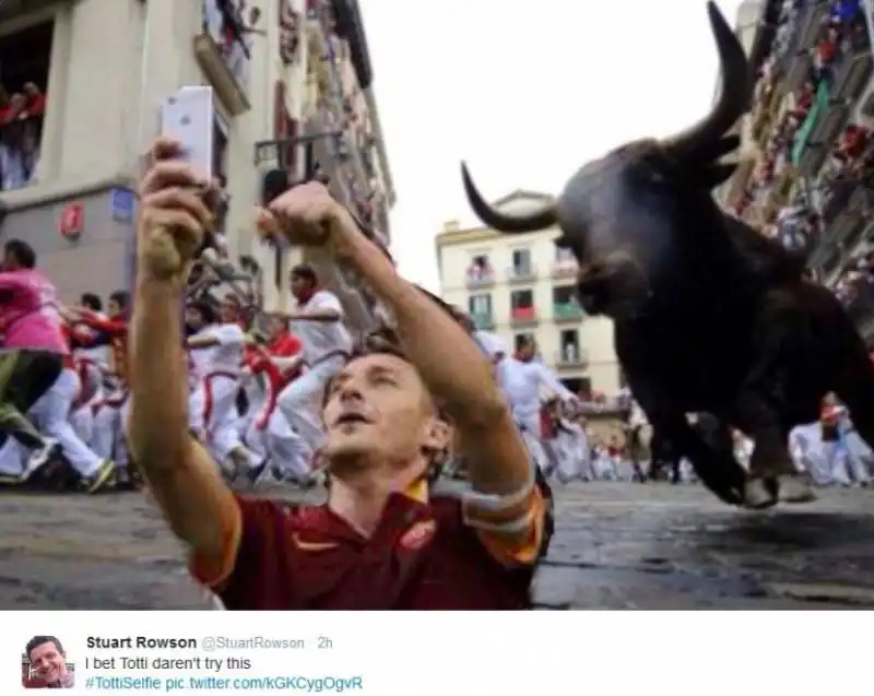 parodie totti selfie 39