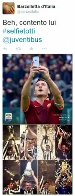 parodie totti selfie 53