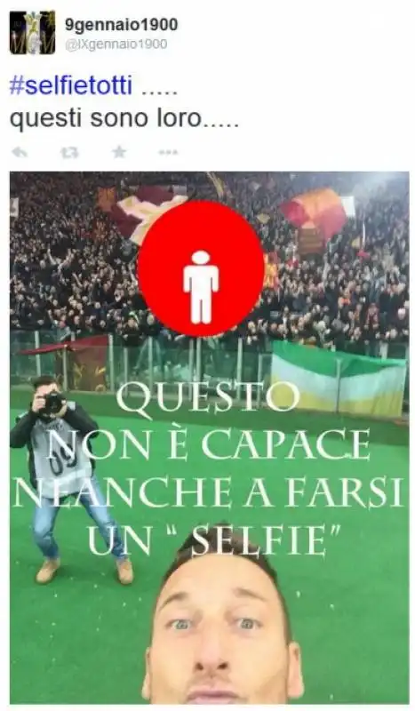 parodie totti selfie 56