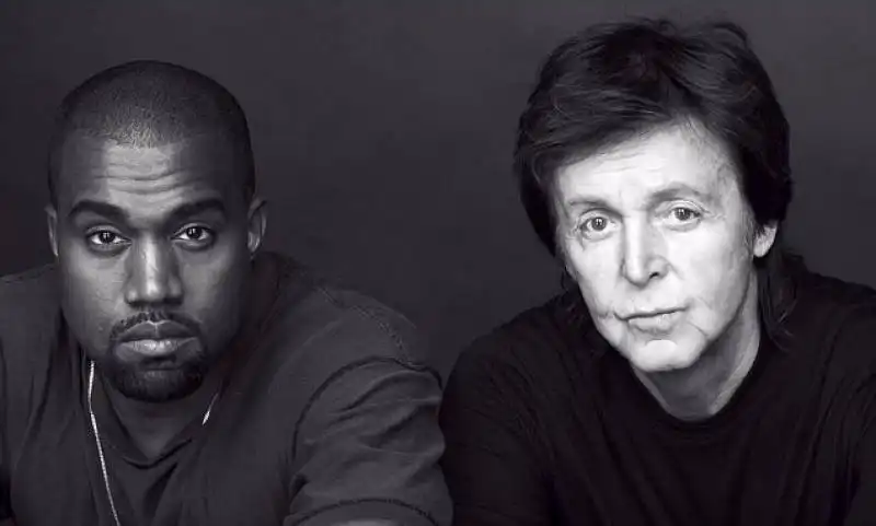 PAUL MCCARTNEY KANYE WEST