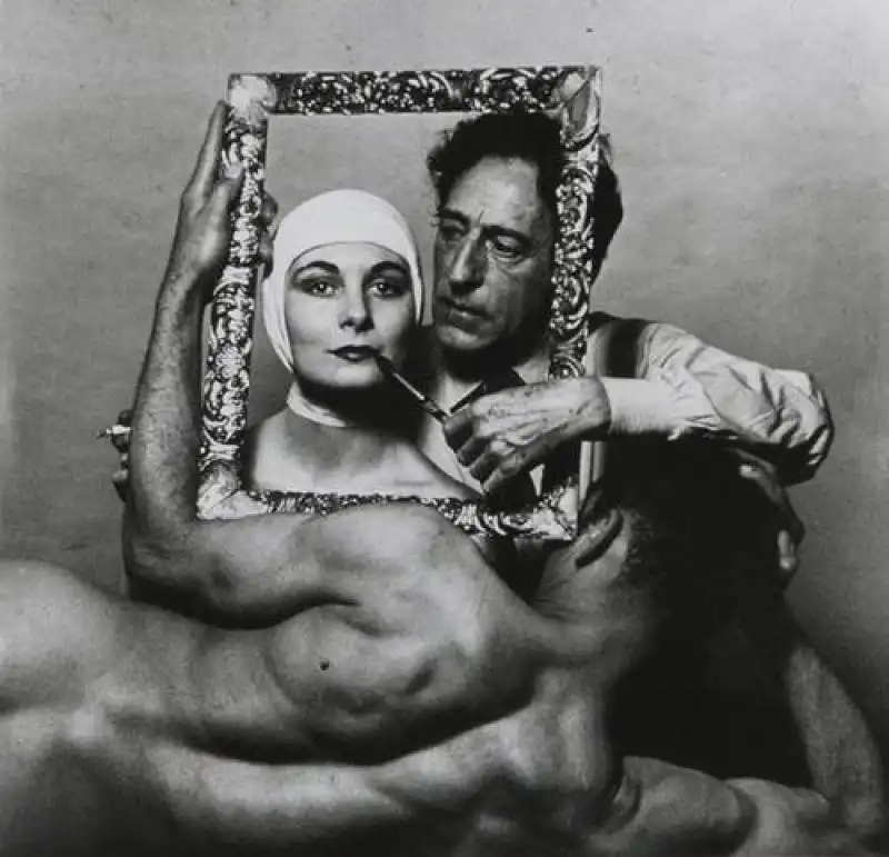 philippe halsman jean cocteau ricki soma e leo coleman