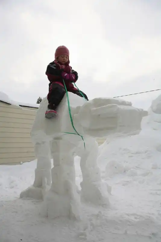 sculture di neve 8