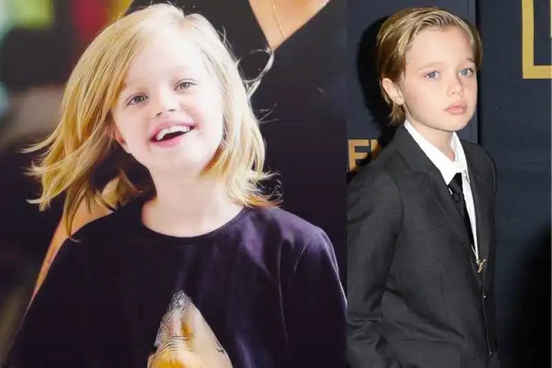 shiloh jolie pitt da bimba a bimbo