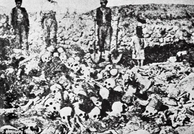 un'immagine del genocidio del 1915