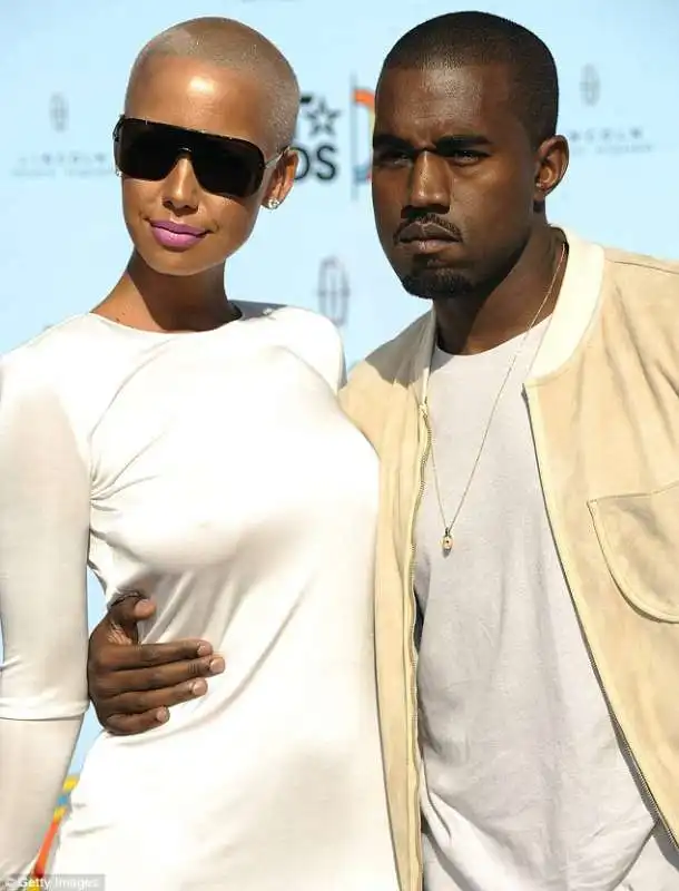 amber rose kanye west