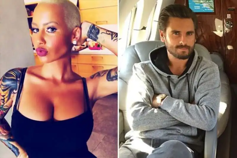 amber rose ora con scott disick