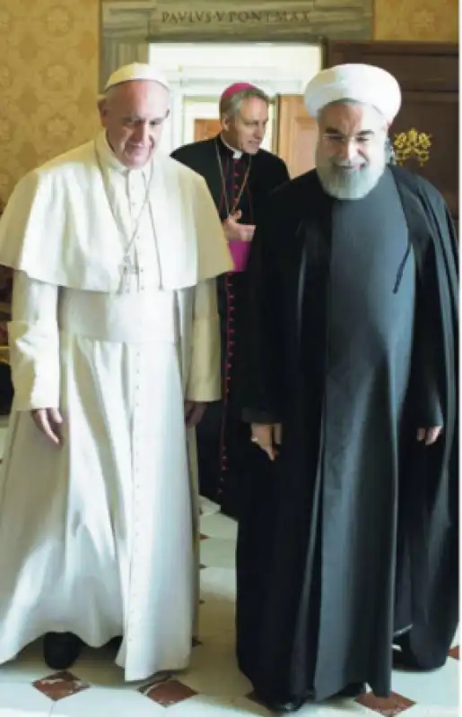 BERGOGLIO E ROHANI