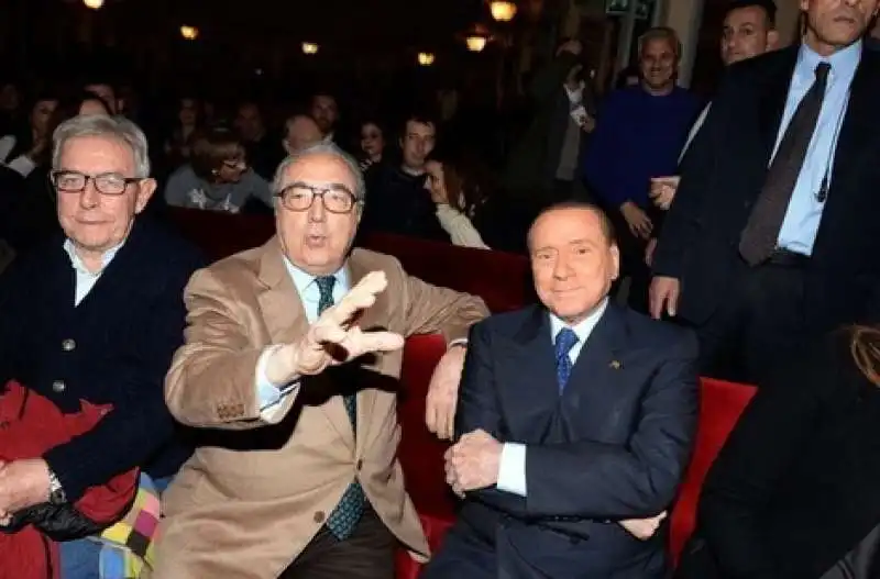 berlusconi al bagaglino con pingitore  13