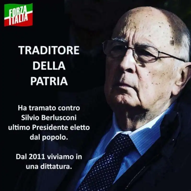 berlusconi napolitano instagram