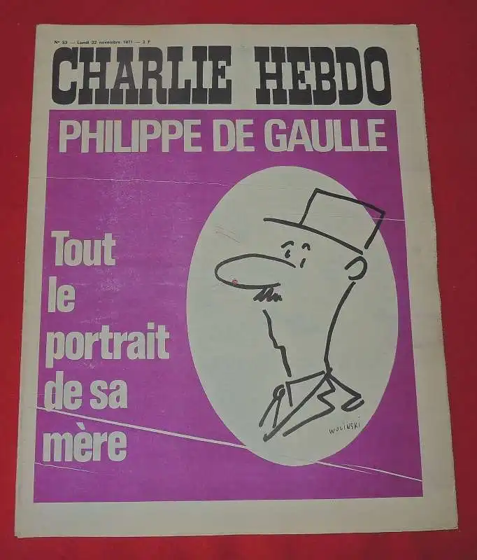 copertina di charlie hebdo    