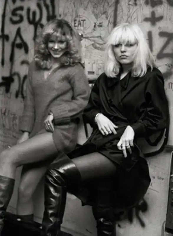 debbie harry e la groupie sable