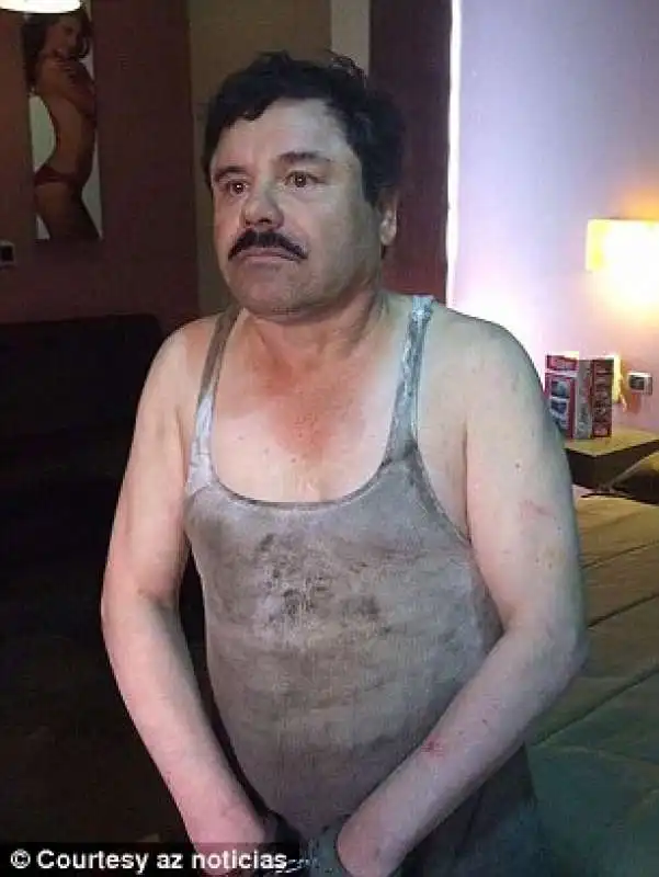 el chapo in canotta