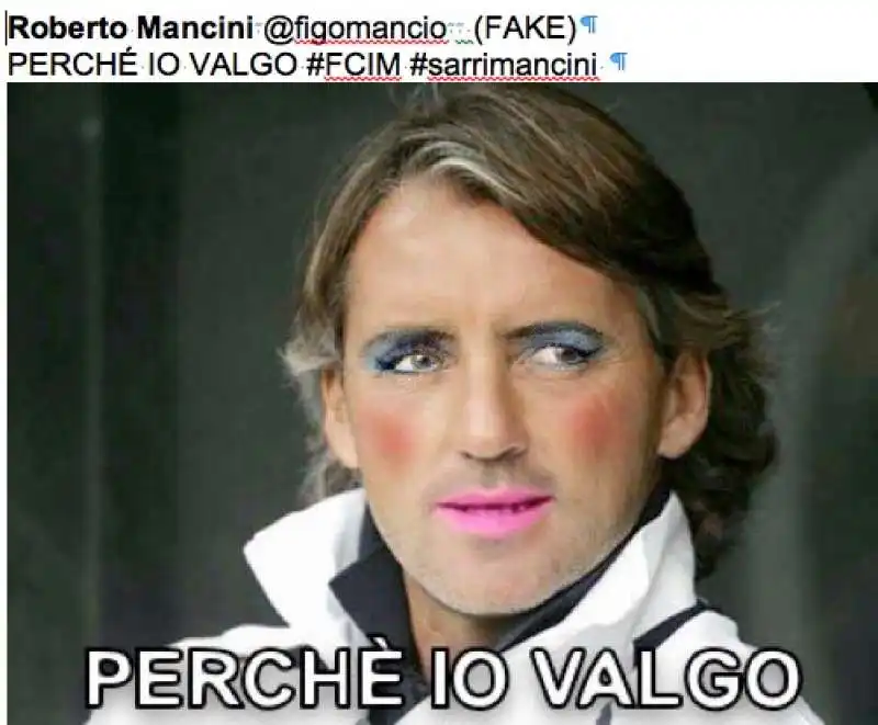 fotomontaggi e parodie sarri mancini  13