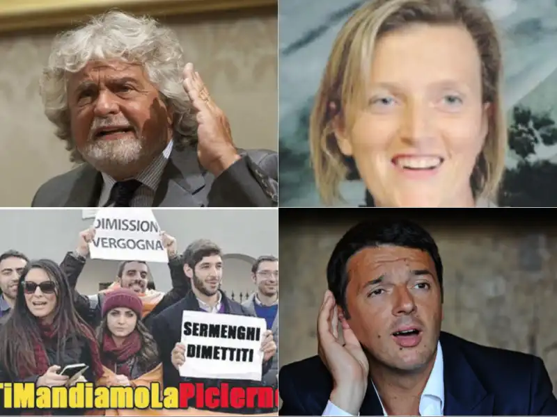 GRILLO SORELLA DI RENZI