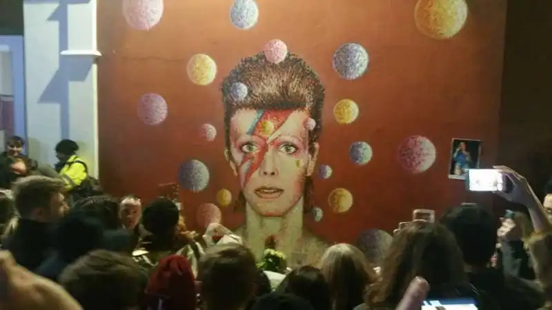 il murale di bowie