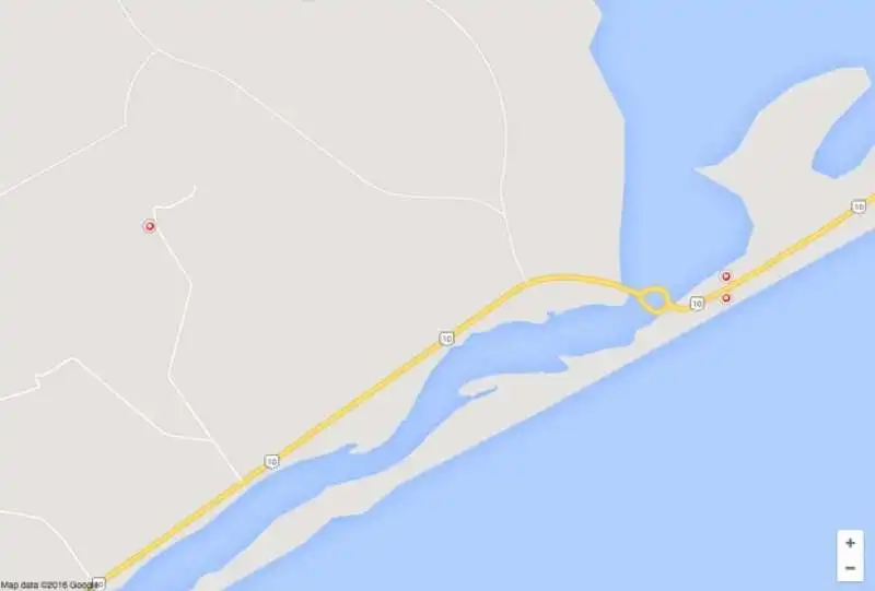 il ponte circolare su googlemaps