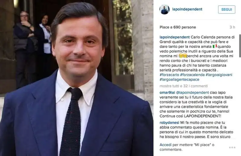 LAPO ELKANN SOSTIENE CARLO CALENDA CONTRO I BUROCRATI