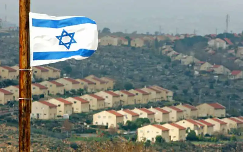 LE COLONIE DI  ISRAELE