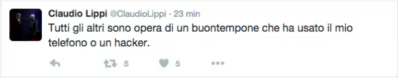 LIPPI TWEET