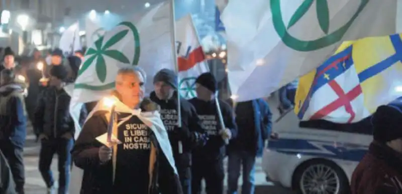 MANIFESTAZIONE DELLA LEGA NORD 