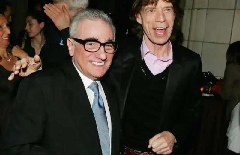 martin scorsese e mick jagger