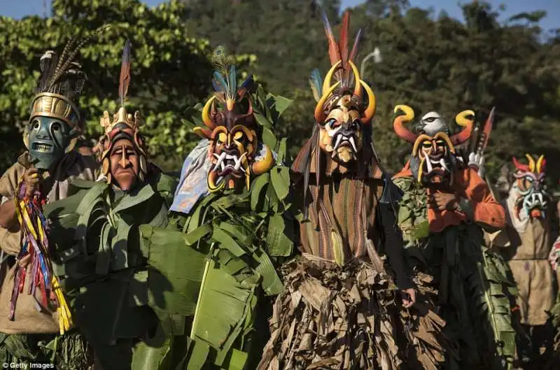 maschere diaboliche in costa rica