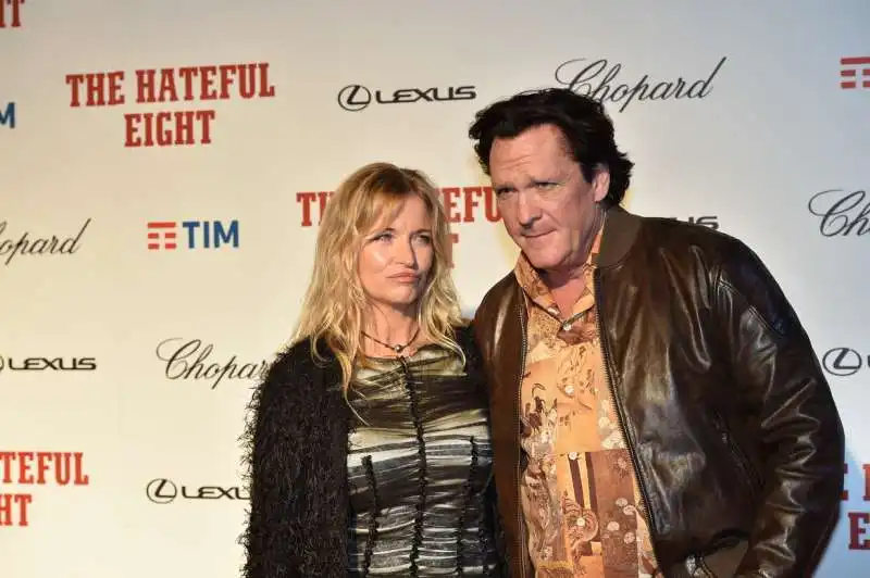 michael madsen con la moglie deanna morgan