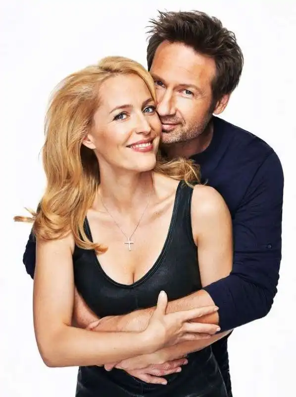 mulder scully x files reunion