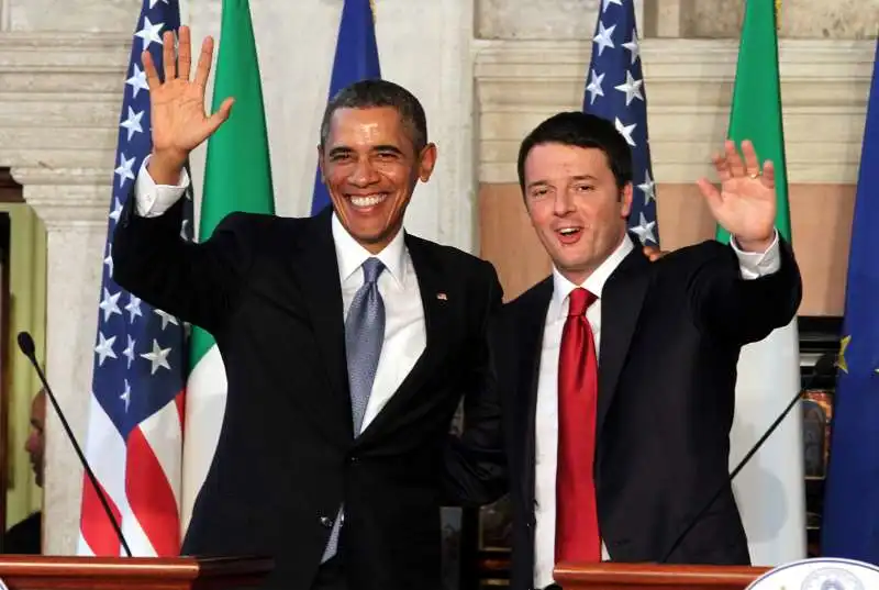 OBAMA RENZI