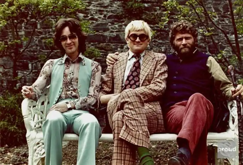 ossie clark, david hockney & r.b. kitaj j