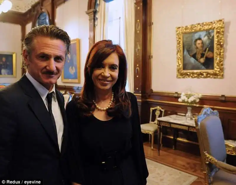 penn con cristina kirchner