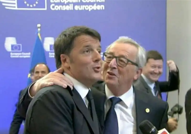 renzi juncker   