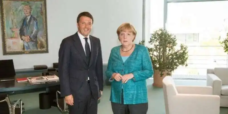 RENZI MERKEL