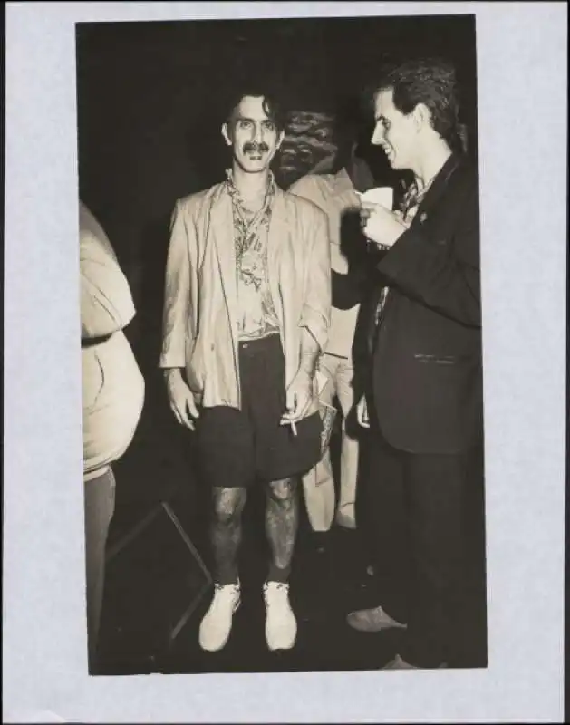 ron galella   frank zappa  