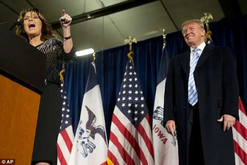 sarah palin donald trump