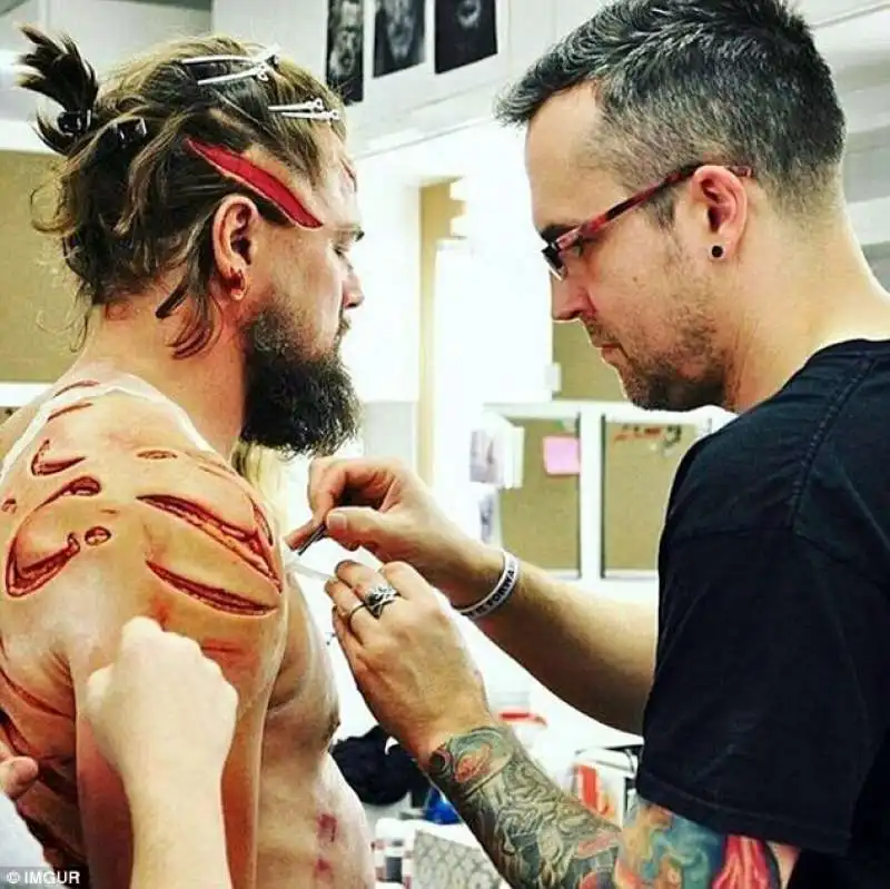 the revenant il trucco